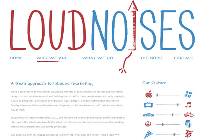 http://www.loudnoises.us À propos des pages « À propos » 1