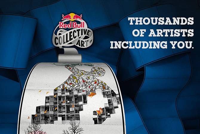redbullcollectiveart.com Red Bull vous invite à un cadavre exquis 1