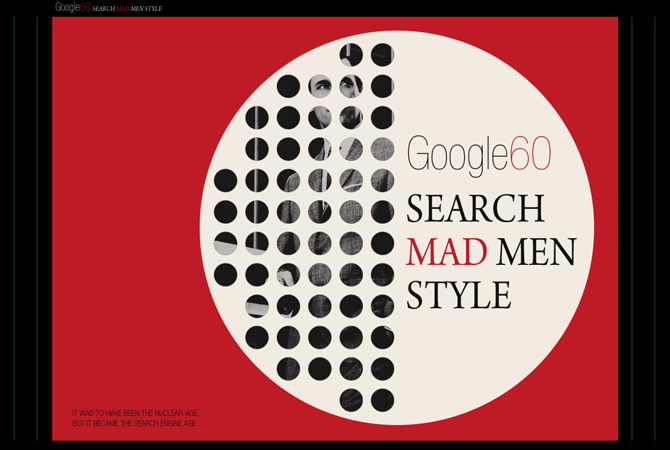 www.masswerk.at/google60/ Projet Mass:werk : Google au temps des sixties 1
