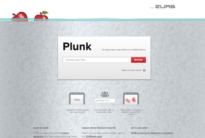 Plunk by Zurb Plunk : testez vos design mobiles... 1