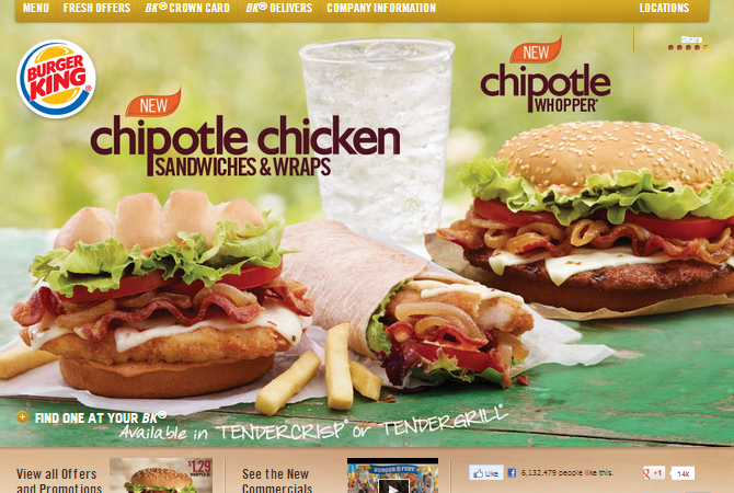 Burger King Les sites de fast-food analysés par Speckyboy 1