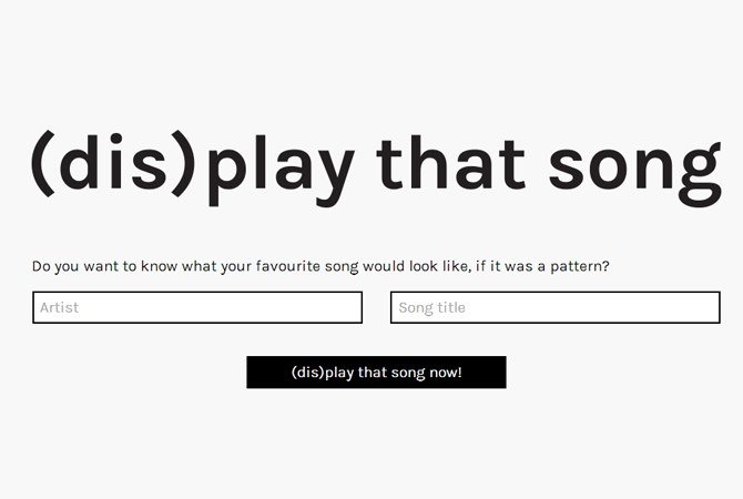 display-that-song