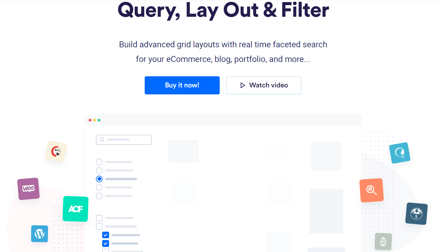 WP Grid Builder : le plugin WordPress pour créer facilement un système de recherche à facettes 1