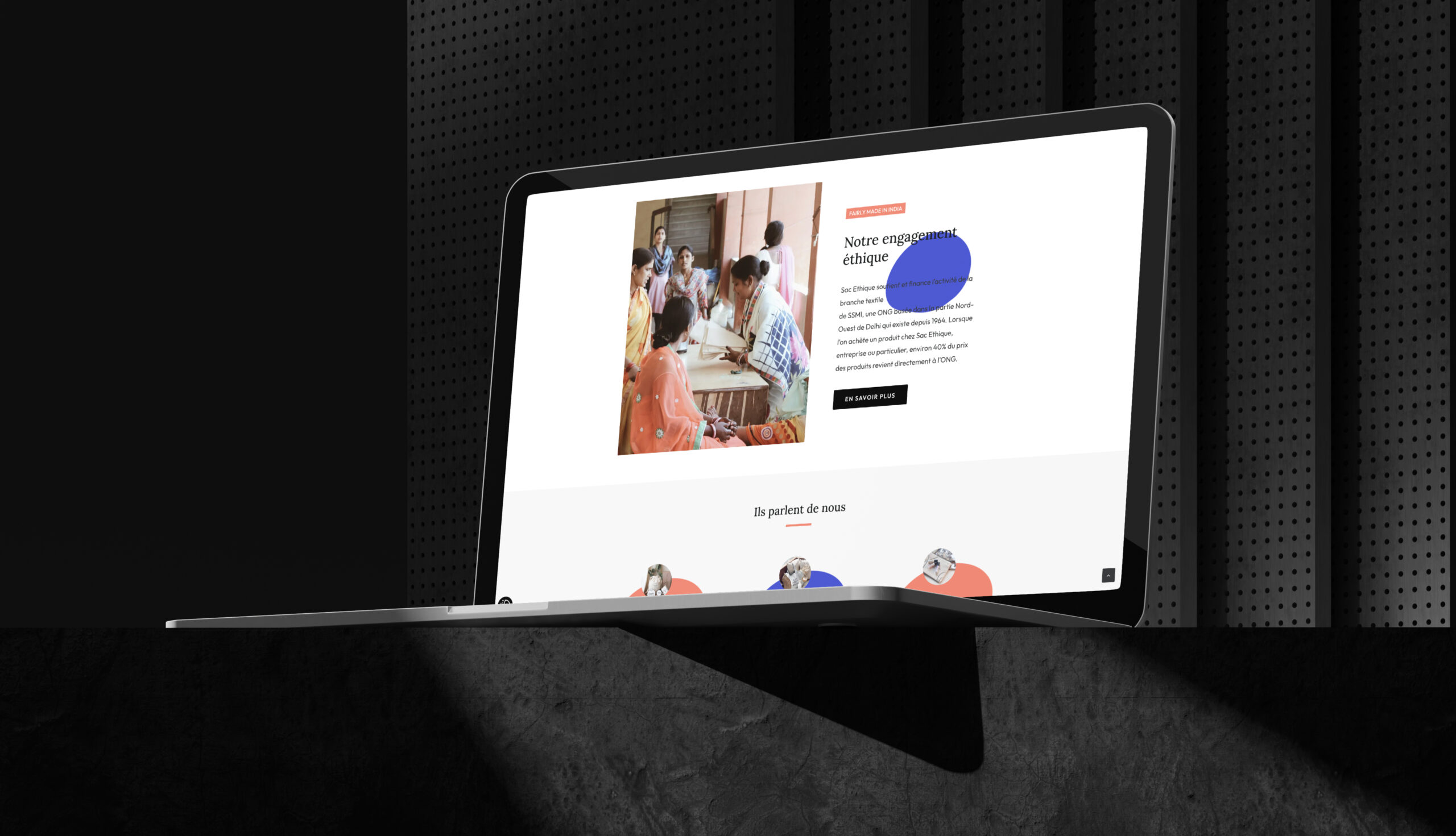 Aperçu du site Sac Éthique