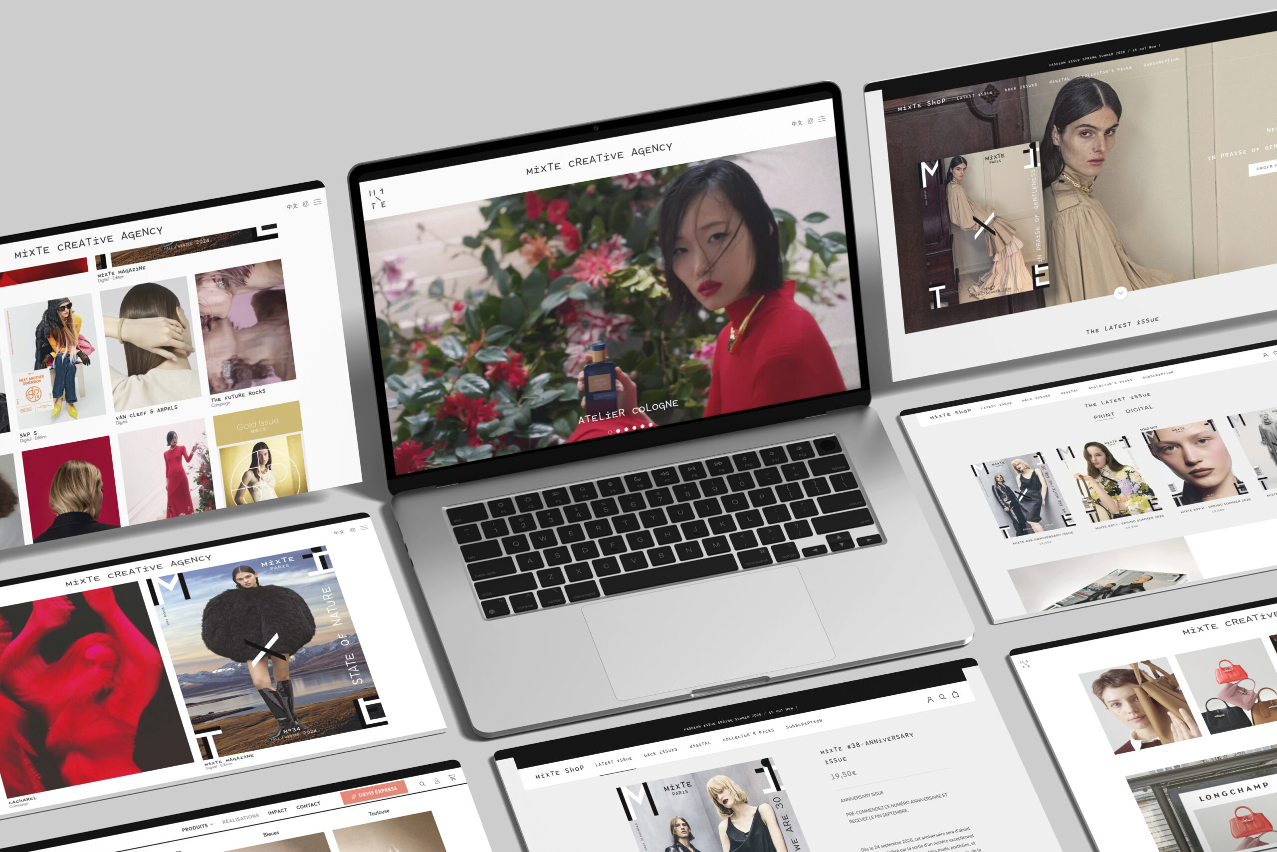 Aperçu du site We are mixte