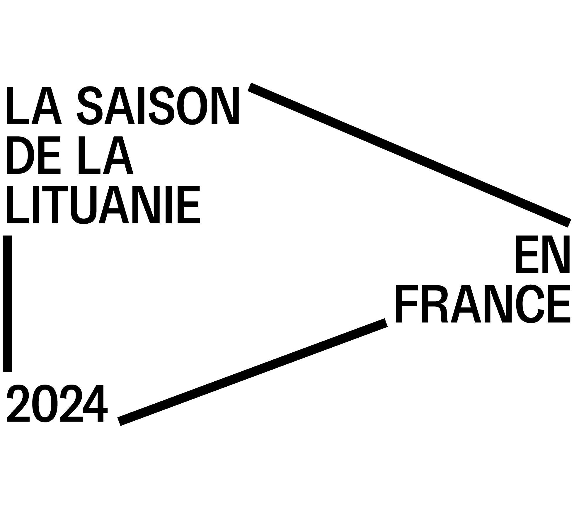 Logo Saison de la Lituanie en France