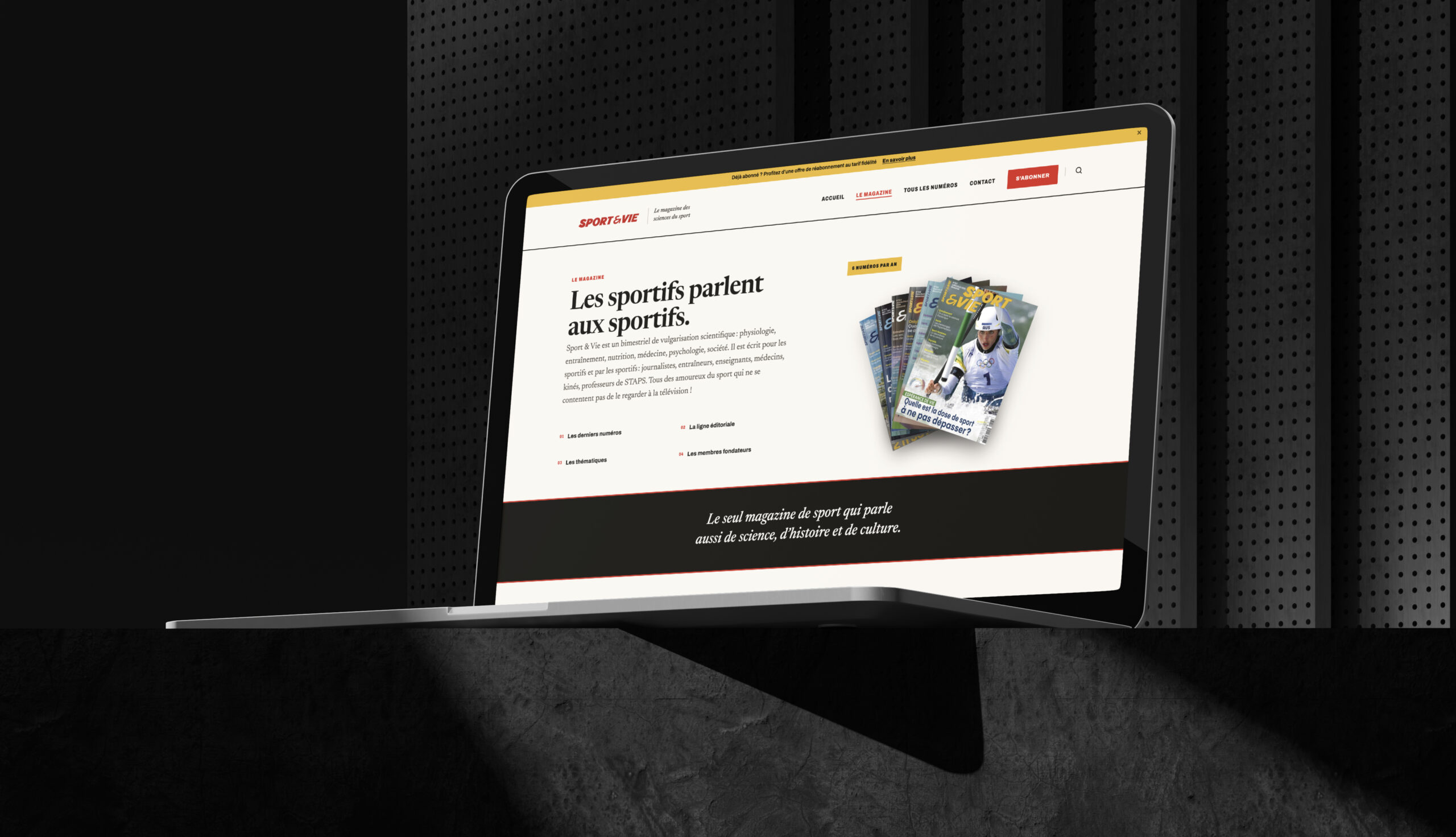 Aperçu du site Sport & vie